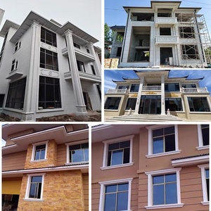 Rắn gỗ đúc đá bên ngoài bức tường EPS xốp xốp Hội Đồng Quản trị bánh sandwich tấm vàng màu cornice khuôn - Product Image 5