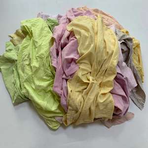 Restos de tela usados, camisetas de algodón, trapos de limpieza de tubos, pacas de ropa, <span class=keywords><strong>trapo</strong></span> absorbente, limpieza - Product Image 5