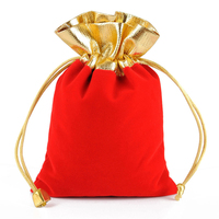 Petite pochette à cordon en velours noir avec logo personnalisé, emballage cadeau de luxe pour bijoux, pierres précieuses, colliers, montres, lunettes, faible MOQ