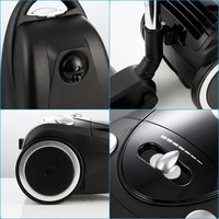 Aspirateur à sac 1400W 19Kpa, capacité 4L, filtre HEPA 5 étapes, enrouleur de cordon automatique, fabricant