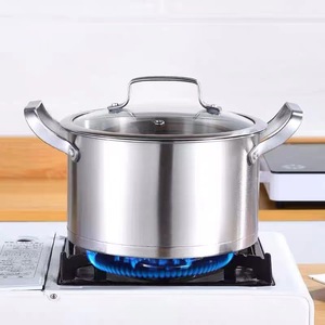 Juego de Ollas y Sartenes de Acero Inoxidable Triple de Grado Alimenticio para Cocina, Olla para Sopa, Olla para Leche, Sartén - Product Image 2