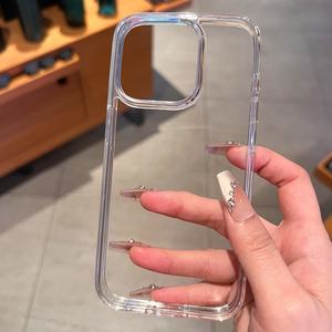 आईफोन के लिए लक्जरी पारदर्शी मोबाइल फोन मामले 13 14 15 16 17 प्रो अधिकतम मोबाइल फोन बैग और मामले कवर किए गए - Product Image 4