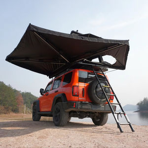 Tente de <span class=keywords><strong>toit</strong></span> autoportante Remaco Overlanding Camping 600D Oxford avec éclairage LED, imperméable, fermeture éclair en D, auvent 270/360 degrés pour 4x4 - Product Image 2