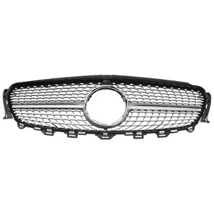 Phụ Tùng Ô Tô Mô Hình Nướng Trước Kiểu Kim Cương Với Camera Chrome Cho Mercedes-Benz W213 E350 E500 2016-2020 - Product Image 1