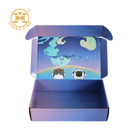 Boîte d'emballage personnalisée pour œufs en chocolat, boîte à courrier ondulée avec insert pour l'expédition de bonbons et de friandises surprise