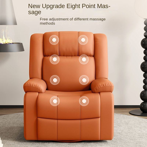 Silla reclinable transpirable de alta calidad, reclinable respetuoso con la piel con material resistente a los arañazos de gato para sala de estar y estudio - Product Image 2