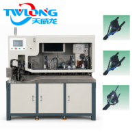 TWX-10 Halbautomatische 3-Pin-Stecker-Crimpmaschine Kabelherstellungsausrüstung mit Vibrationsplatten-Zuführung Stecker-Stanzvorrichtung