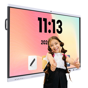 Pantalla Digital Interactiva de 55/65/75/86 Pulgadas, Pizarra Inteligente 4K UHD IFPD, Pizarra Interactiva Inteligente para la Enseñanza Escolar - Product Image 2