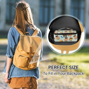 Wholesale Eco Friendly Customizable Reusable Cute Cartoon Lunch <b>Bag</b> Box <b>Small</b> Handheld for School Office Picnic Travel - Product Image 4