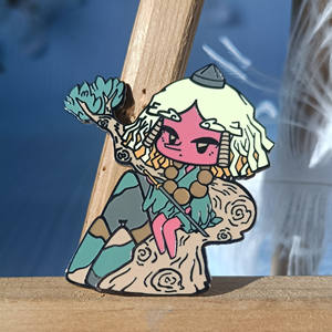 Badge en métal personnalisé thème <span class=keywords><strong>horreur</strong></span>, émail souple noir teinté, avec carte en papier – Grande Vente - Product Image 4