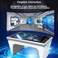 Table basse intelligente interactive avec écran tactile L'affichage interactif intérieur pour enfants prend en charge 12 identifiants de marqueurs différents