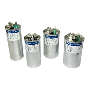 Nhà máy tụ điện cbb65b Chạy kép 370V/440v40 + 5uf45 + 5uF tụ điện màng Polypropylen tùy chỉnh Tụ điều hòa không khí - Product Image 1