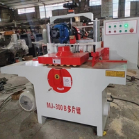 Machine à scier à plusieurs lames en bois produite par le fabricant pour le bois, largeur de 300 mm