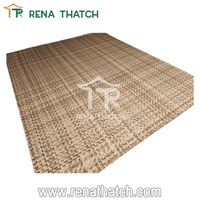 Tapis en paille synthétique pour plafond intérieur, feuille de tissage en plastique, rouleau de ruban en rotin artificiel, tapis en paille artificielle