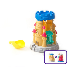 TOMMABO Kit de Juguetes de Arena para Niños, para <span class=keywords><strong>Playa</strong></span> y Exteriores, con Forma de <span class=keywords><strong>Castillo</strong></span> y Reloj de Arena, con Pala y Moldes de Arena, Juguetes Unisex - Product Image 3