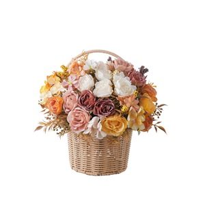 Bouquet de pivoines artificielles CallaFloral en polyester, décoration intérieure, fleurs de mariage faites à la main, style INS, e-commerce transfrontalier - Product Image 5