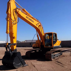 Excavatrice sur chenilles d'occasion Hyundai 220lc-9s d'origine coréenne, moteur Yanmar, pompe à engrenages, roulement, haute efficacité, bon état, en vente - Product Image 1