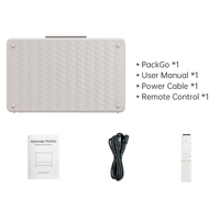 Téléviseur intelligent ELC Packgo 27 pouces, écran tactile, Android 14, 1920*1080, avec fonction de visionnage de matchs de golf, valise portable, écran intelligent