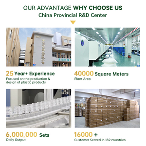 Thân Thiện Với Môi Có Thể Tái Chế 300Ml 400Ml 500Ml Rõ Ràng Pet Nhựa Vuông <span class=keywords><strong>Jar</strong></span> Với Ghi Nhãn Cho Trái Cây Sấy Khô Và Trà Lưu Trữ - Product Image 6