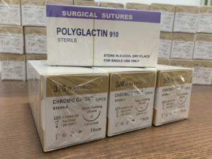 โครเมี่ยมิก Usp2ไส้ในกระเพาะอาหารเย็บแผลแบบดูดซึมได้2/0 3/0วงกลม3/8 19มม. ตัดกลับด้านสำหรับโรงพยาบาล - Product Image 4