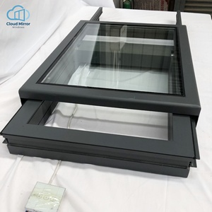 Grande fenêtre de toit coulissante électrique pour sous-sol, fenêtre de lumière naturelle de grande taille, sur mesure, non standard, pour le marché international - Product Image 4