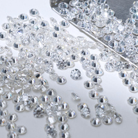 SICGEM Moissanite de laboratoire de taille mini, haute qualité, pureté VVS1, dureté 9.25 Mohs, effet de couleur, 0.7mm-2.9mm, pour bijoux