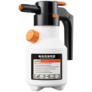 เครื่องพ่นโฟมไฟฟ้าแบบชาร์จได้ แรงดันสูง สำหรับล้างรถ วัสดุ PP - Product Image 2