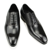 Chaussures en cuir pour hommes de qualité supérieure, fabriquées à la main, élégantes, en cuir italien, pour mariage, affaires, soirée, chaussures habillées formelles, fabricant de chaussures pour hommes
