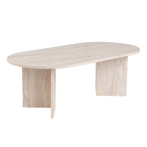 Tối giản đơn giản walnut kết thúc phòng khách bằng gỗ hình bầu dục Bàn cà phê - Product Image 5