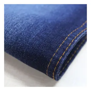 9.6oz halka slub iyi streç pamuk polyester spandex denim kumaş rulo