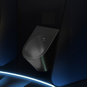 <span class=keywords><strong>Urinoir</strong></span> mural automatique à induction en acier inoxydable de luxe léger pour bars et KTV pour hommes - Product Image 6