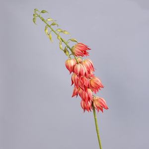 Flores de <span class=keywords><strong>Campanula</strong></span> Rosa de 98 cm en Campanilla Artificial de PU para Arreglos Florales, Decoración Navideña del Hogar y Bodas - Product Image 5