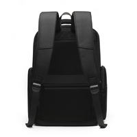 Tas Ransel Laptop Anti Air Kapasitas Besar Bahan Nylon dan Polyester dengan Ritsleting dan Port USB untuk Bisnis