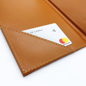 ที่ใส่บิลร้านอาหารสีน้ำตาลพร้อมแม่เหล็กและช่องใส่บัตร ราคาโรงงาน - Product Image 3