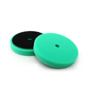 Qianyang Quality polishing pads 5 inch green sponge foam car scouring pads for car polish