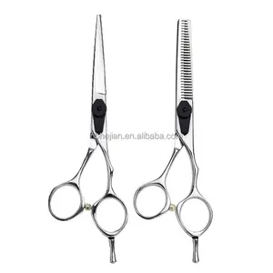 AK-55/530T Gunting Pangkas Rambut Profesional Gunting Penipis Set 440C Baja