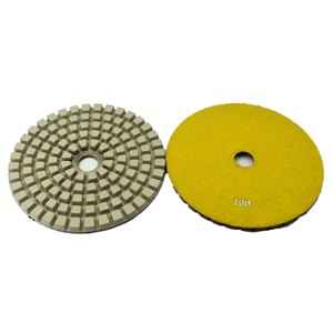 Fullux 8/10 inç 200/250mm Premium Büyük Çaplı Kare Segmentli Parlatma Pedi, Granit için Yüksek Parlatma Kalitesi ve Uzun Ömürlü - Product Image 6