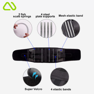 Cinturón de Soporte Lumbar Ajustable, Transpirable, Elástico, Ligero y Ecológico para Hombres y Mujeres Adultos, Soporte para Espalda y Vientre, Verano, OEM ODM - Product Image 4