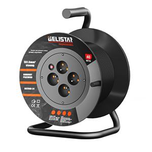 Enrouleur de câble de <span class=keywords><strong>rallonge</strong></span> <span class=keywords><strong>électrique</strong></span> 4 voies 20/30/<span class=keywords><strong>40</strong></span>/50m étanche au Danemark - Product Image 1