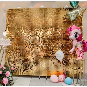Panneau mural <span class=keywords><strong>de</strong></span> fond <span class=keywords><strong>de</strong></span> mariage à paillettes effet vent, résistant à la décoloration pendant 3-5 ans et lumineux au vent, idéal pour la porte. - Product Image 6