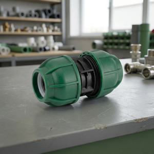Raccord de compression PP 110 mm en PE/HDPE durable et résistant à la corrosion, en matière PP vierge, garantie 3 ans pour l'agriculture - Product Image 2