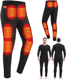 Beheizbares Thermo-Unterwäsche-Set für Herren mit USB-Ladefunktion, Intelligente 28-Zonen-Heizung für kalten Winter und Skifahren - Product Image 2