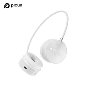 Picun I30 Ultra Lightweight On Ear Girl Mobile Phone Music Wireless Bluetooth Headphones