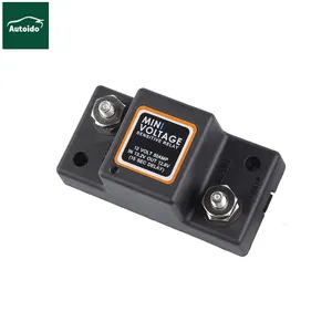 Dual Battery Isolator 12V 50Amp MINI Voltage Sensitive Relay Fit for ATV Motorcycle Voltage Sensitive Relay VSR
