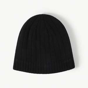 Chapeau d'hiver en laine épaisse tricotée avec rabats d'oreilles pour jeunes, style automne et chaud, vente en gros - Product Image 6
