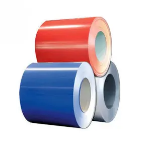 600 mm Width All Ral Colors Hard Material Glossy or Matt Surface PE PVDF Paint 0.5~0.8 mm PPGI Steel Coil Supplie