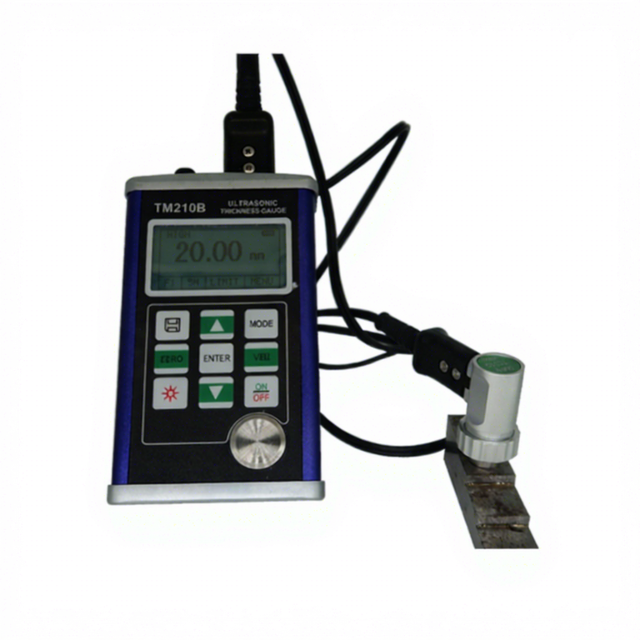 Ultrasonic Thickness Gauge TM210B Probe-Zero Function Sound-Veloctiy-Calibration Function