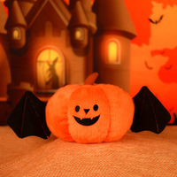 Super Doux Halloween Citrouille Décoration Atmosphère Festive Cadeaux Soulagement Du Stress PP Coton Maille Brodé Peluche Jouets