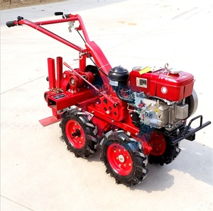 Nhà Máy Giá Động Cơ Diesel Đi Bộ Máy Kéo Ổ Đĩa 4 Hàng Máy Gặt Đập Tỏi/Động Cơ Diesel Ổ Đĩa Tỏi Reaping Máy - Product Image 2