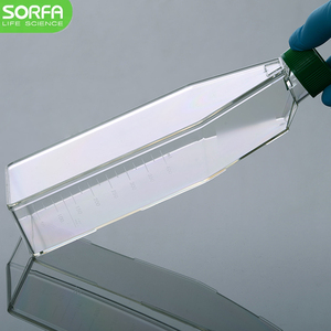 Sorfa plástico 600 ml matraz de <span class=keywords><strong>cultivo</strong></span> <span class=keywords><strong>celular</strong></span> de laboratorio frascos con tapas matraz de <span class=keywords><strong>cultivo</strong></span> <span class=keywords><strong>celular</strong></span> de - Product Image 2